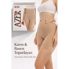 Qulat Paçalı Lazer Kesim Yüksek Bel Toparlayıcı Korse – Karın Basen Sıkılaştırıcı, Iz Yapmaz