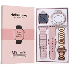 Normadia Mini Akıllı Saat Rose Kordon, IPhone ve Android Uyumluluğu