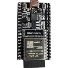 ESP-32D Wi-Fi & Bluetooth Geliştirme Kartı (ESP32 Devkitc-V4/siyah)+Kablo Hediyeli