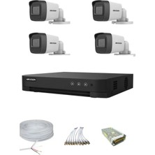 Hikvision 4'lü 2MP Ahd Set