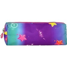 Ilkokul Anaokul Sırt Çantası Kız Çocuk Beslenme Çantalı Termos Özellikli Kalemlikli Ortopedik 3 Lü Set Kraliçe Su Geçirmez Okul Çantası Dijital Baskı Pembe Mor