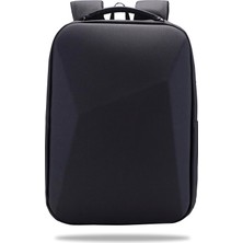 GA-0010 Gauntlet V1 Sert Kabuk Serisi 15.6 Inch Uyumlu Wtx Pro Su Geçirmez Kumaş Laptop Çantası -Siyah