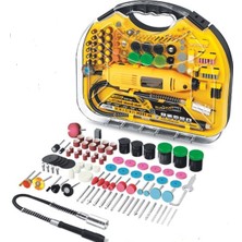 Özgürce 6 Devir Ayarlı 398 Parça Premium Gravür ve Taşlama Seti + Şaft Kablosu