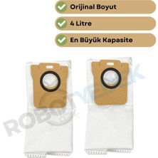 robotyedek Xiaomi H40 Uyumlu Toz Torbası 2 Adet