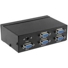 Port VGA Splitter VGA Çoğaltıcı VGA 4 VGA Çoklayıcı 200MHZ