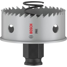 1 x Pro Sheet Metal Power Plus Delikli Testere (Paslanmaz Çelik Levhalar, Çelik Levhalar, Ø 60 Mm, Profesyonel Aksesuar Döner Matkap/sürücü)