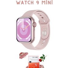 Normadia Mini Watch 9, 3 Kordon ve Bileklik Hediği ile Amoled Ekranlı