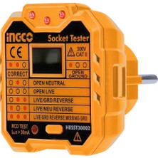 Özgürce Priz ve Soket Test Cihazı, 300V, Cat Iı, Güvenli ve Doğru Ölçüm Sağlar