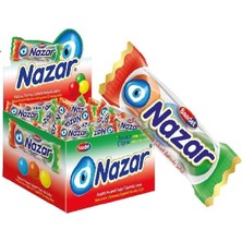 Helia Studio 1 Kutu 100'LÜ Karpuz Aromalı Nazar 3'lü Sakız - Nostalji Hediyelik Şekerleme