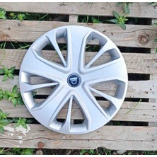Yk Dacia Sandero / Stepway / Logan / Dokker Uyumlu 15 Inç Jant Kapağı 4'lü Takım Amblem Hediyeli