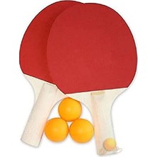 Masa Tenisi Seti, 2 Raket ve 3 Top ile Tam Paket