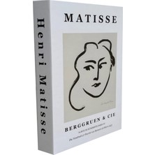 Biseystore 2025-714 Matısse Dekoratif Kitap Kutusu