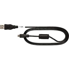NVDU01301 UC-E21 USB Cable For Coolpix Dslr Aksesuar, Siyah