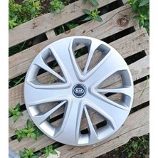 Yk Kia Rio / Picanto Uyumlu 15 Inç Jant Kapağı 4'lü Takım Amblem Hediyeli
