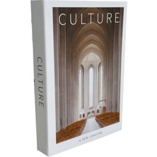 Biseystore 2025-704 Culture Dekoratif Kitap Kutusu