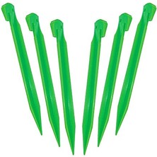 Abs Çadır Kazığı - 6'lı Paket ve Dayanıklı Yapı