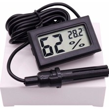 Özgürce Dijital Sıcaklık ve Nem Ölçüm Cihazı, Hassas Termometre Higrometre