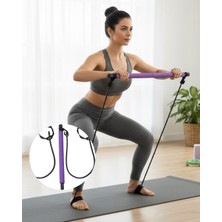 Egecen Taşınabilir Pilates Bar Ev Sporuna Uygun Hafif ve Dayanıklı Yapı - EC001Z-55U8R7