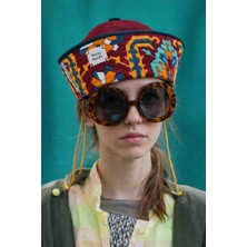 Betty Bands -Kadın Kumaş Docker Şapka – Modern Denizci Şehir Stili Şapka