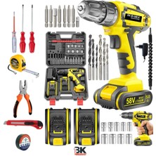 Özgürce Durable Çift Akülü 60 Parça Tam Set, Güç ve Çok Yönlülük Için Mükemmel