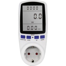 Özgürce Enerji Tüketim Ölçer, Dijital Wattmetre, 230V 16A 3680W, Pratik ve Güvenilir