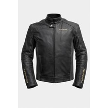 Venom D2 Deri Motosiklet Montu Ceketi Ce Korumalı (Kalıplar Dardır Bir Beden Büyük Sipariş Veriniz)