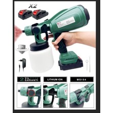 Özgürce 48V Çift Akülü Boya Tabancası Püskürtme ve Ilaçlama Makinesi