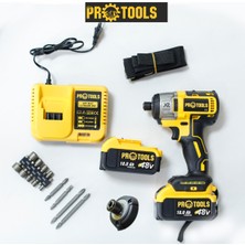 Özgürce Yüksek Güçlü 48V Profesyonel Torklu Vidalama Seti, Batarya ve Şarj Aleti ile