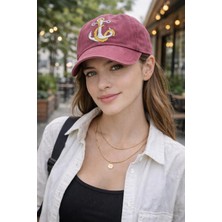 Wearflawless Trend Vintage Yıkamalı Unisex Şapka, Eskitme Şapka, Baseball Günlük Nakış Detaylı Şapka
