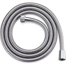 A Kalite Örgülü Dayanıklı Duş Spirali - Uzun Ömürlü Duş Hortumu - G1/2 EVRENSEL%100 Uyumlu Paslanmaz 1.kalite 150CM