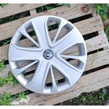 Yk Nissan Micra / Primera / Almera / Qashqai Uyumlu 15 Inç Jant Kapağı 4'lü Takım Amblem Hediyeli