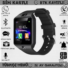Normadia Dijital Akıllı Saat, Sim Kartlı, Btk Onaylı, Türkçe Menü, Çok Fonksiyonlu