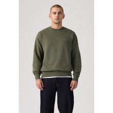 Levi's Erkek Authentic Crew Kambaba Yeşil SWEATSHIRT-A9244-0044