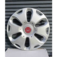 Yk Honda Civic / City / Jazz Uyumlu 14 Inç Jant Kapağı 4'lü Takım Amblem Hediyeli