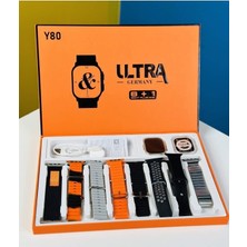 Normadia Şık ve Fonksiyonel 8 Akıllı Saat, 7 Kordonlu, Modern Tasarım