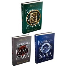 Ephesus Yayınları Kasırgaya Kanan Saka 1, 2, 3 Ciltli Hazel Noya 3 Kitap Ciltli Set