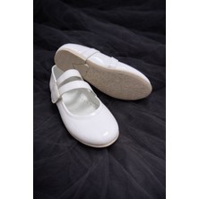 Akinco Gold Renk Rugan Çift Kemer Cırt Cırtlı Çocuk Babeti