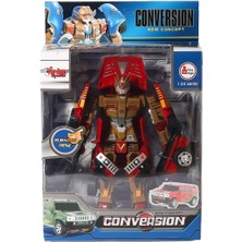 Vardem Oyuncak HW-899-1-2-5 Dönüşebilen Robot Jeep 1:24 -Vardem