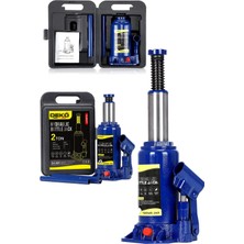 Özgürce Ultra Kaliteli 2 Ton Kapasiteli Araç Krikosu, 34.5cm, 2 Yıl Garantili