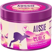 Aussie Bouncy Curls Kıvırcık ve Dalgalı Saçları Açan ve Nemlendiren Saç Maskesi 500ML