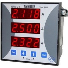 Özgürce Dijital Ampermetre M1275 Epm-34, Hassas Ölçüm ve Yüksek Performans