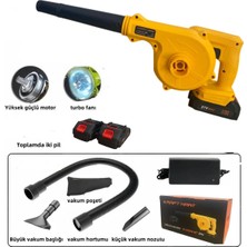 Özgürce Li Kit Akülü Üfleme 2.0 Amper Güçlü ve Taşınabilir Elektrikli Üfleme