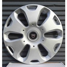 Yk Dacia Logan / Sandero / Solenzo Uyumlu 14 Inç Jant Kapağı 4'lü Takım Amblem Hediyeli