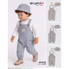 Gültekin Bebe Oryeda Oyuncaklı Şapkalı Slopet 9-24 AYLIK-439265280 - Haki Yeşil