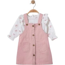 Gültekin Bebe Oryeda Baskılı Gömlekli Kız Jile 9-24 Aylık -447542353 - Pembe