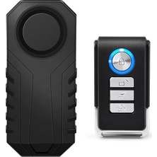 Ht-53 Motosiklet Bisiklet Alarmı Uzaktan Kumandalı 113DB Su Geçirmez Kablosuz Hırsızlık Koruması Alarm Bisiklet Araba Scooter Pilli