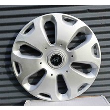 Yk Hyundai I10 / I20 / Accent / Era / Getz / Blue 14 Inç Uyumlu Jant Kapağı 4'lü Takım Amblem Hediyeli