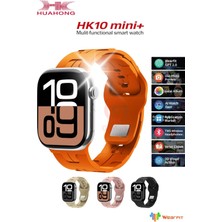 Normadia Mini Plus 41MM Amoled Ekranlı Çok Renkli Akıllı Saat, 3 Kordonlu