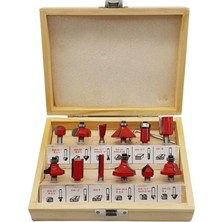 Özgürce 6mm Freze Seti, 12 Parça, Yüksek Kalite, Çok Amaçlı Kesim Araçları