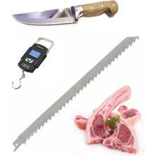 Özgürce 3 Parça Tilki Kuyruğu Testere ve Kemik Bıçak Takımı